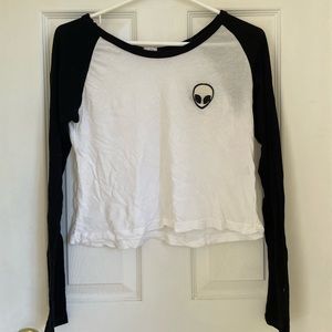 Brandy Melville alien long sleeve